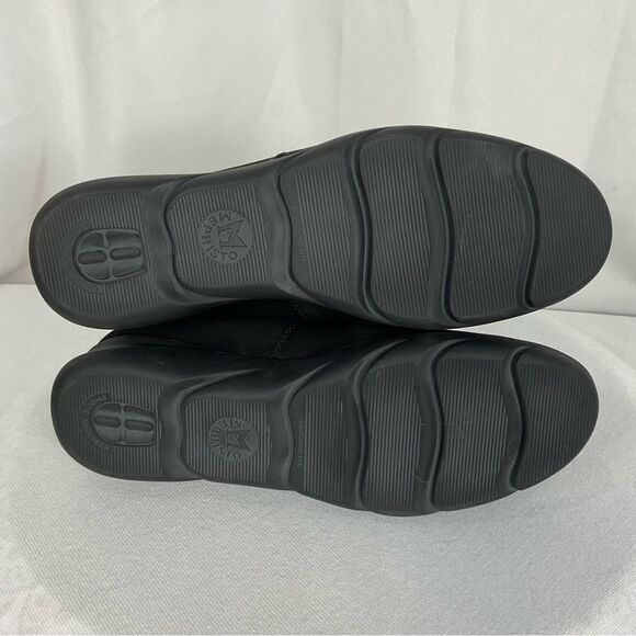Mephisto Cyrene Black Boots Nubuck Leather Slip-On Sz 8 NEW Comfort - Picture 10 of 11